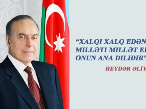 Dilimiz milli sərvətimizdir!