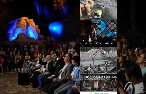 15-ci Phaselis Festivalı qədim şəhəri musiqi səhnəsinə çevirir- FOTOLAR