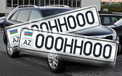 Azərbaycanda yeni ilk 3 RƏQƏMLİ AVTOMOBİL NÖMRƏLƏRİ