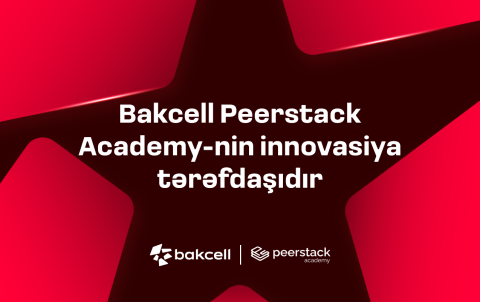 “Bakcell” “Peerstack Academy”nin innovasiya tərəfdaşıdır