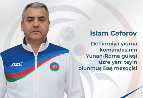 İslam Cəfərov baş məşqçi vəzifəsinə gətirildi