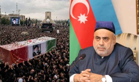 Allahşükür Paşazadə Xameneinin dəfnində iştirak edəcək?