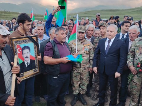 İtkin-şəhid Bahadur Kamalov Kəlbəcərdə dəfn EDİLDİ