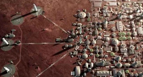1 milyon insanın yaşayacağı Mars belə görünəcək